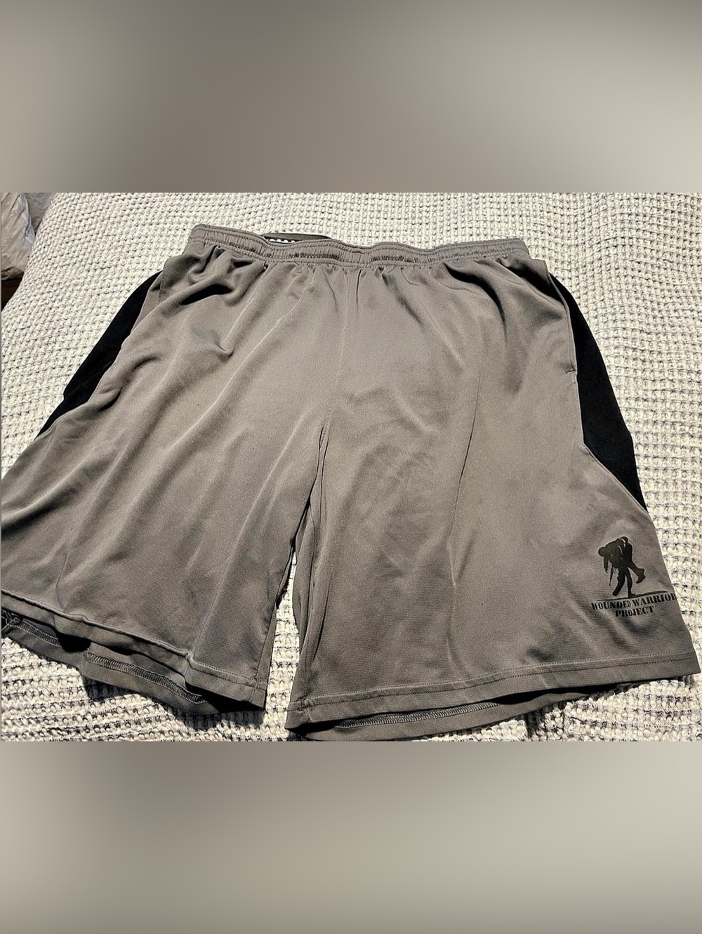 Under Armour Wounded Warrior Project Training Shorts Gray